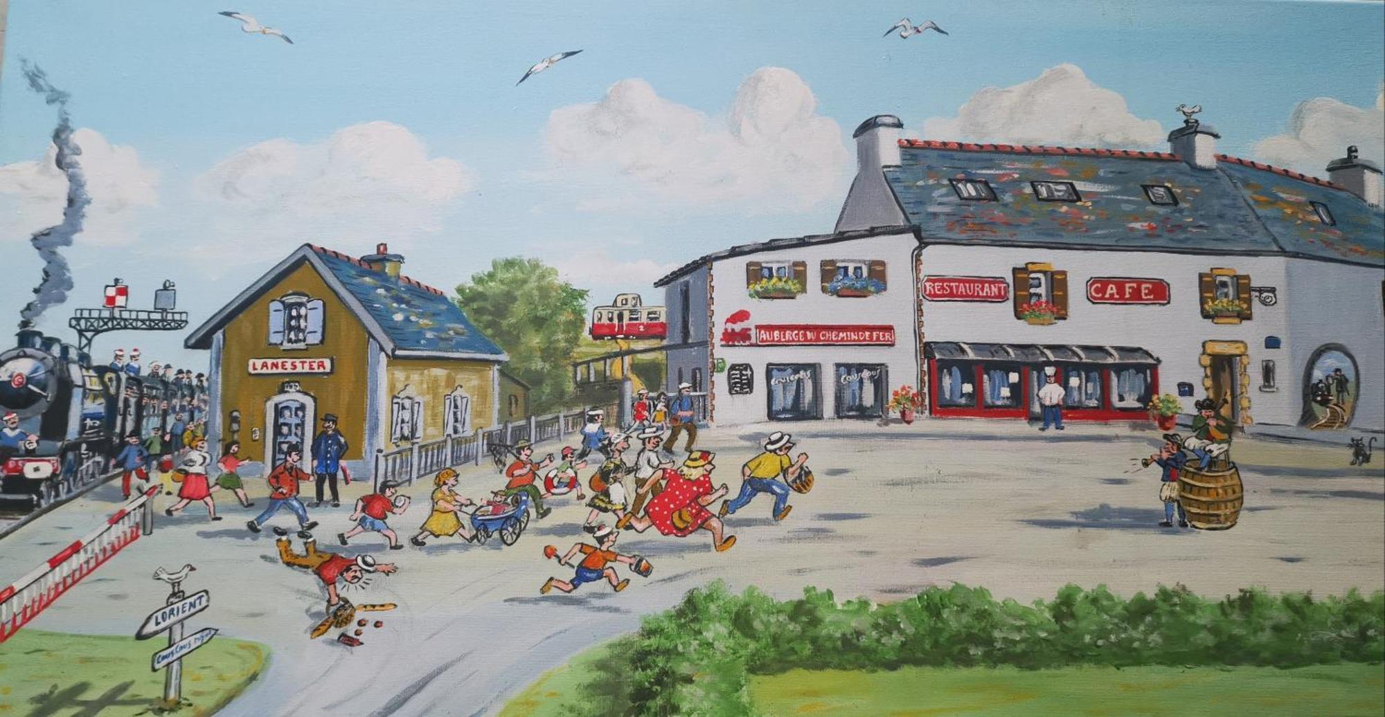 Hébergement Insolite Picasso Lanester Exterior foto